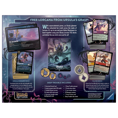 Disney Lorcana: Ursula's Return Gift Set Deep Trouble - Beanie Games
