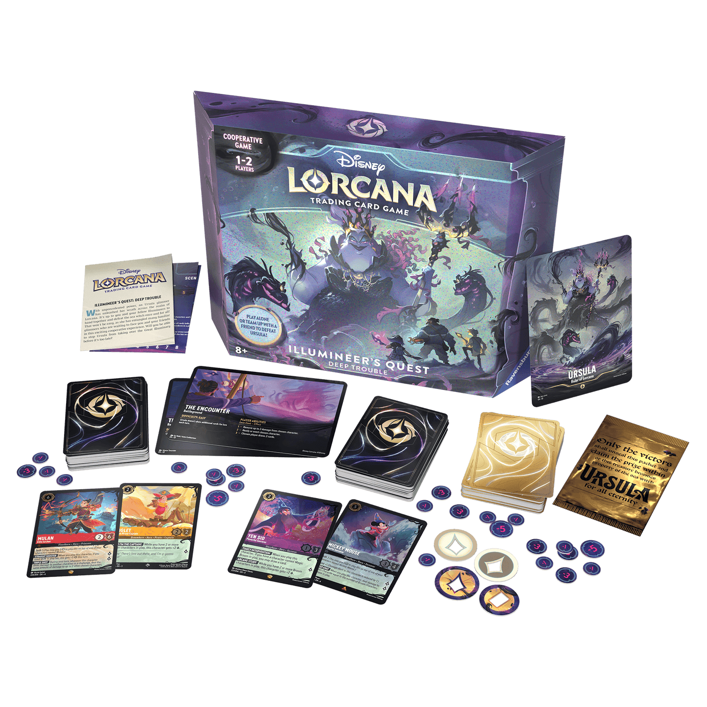Disney Lorcana: Ursula's Return Gift Set Deep Trouble - Beanie Games