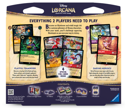 Disney Lorcana Wilds Unknown: 2-Player Starter Set - Beanie Games