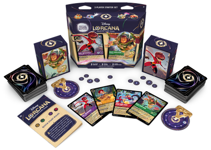 Disney Lorcana Wilds Unknown: 2-Player Starter Set - Beanie Games