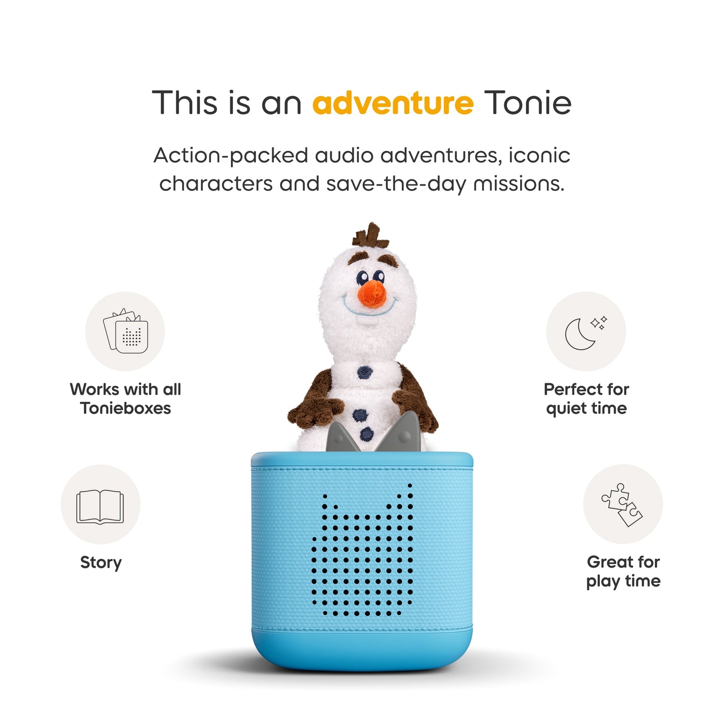 Disney Olaf Cuddle Tonie - Beanie Games