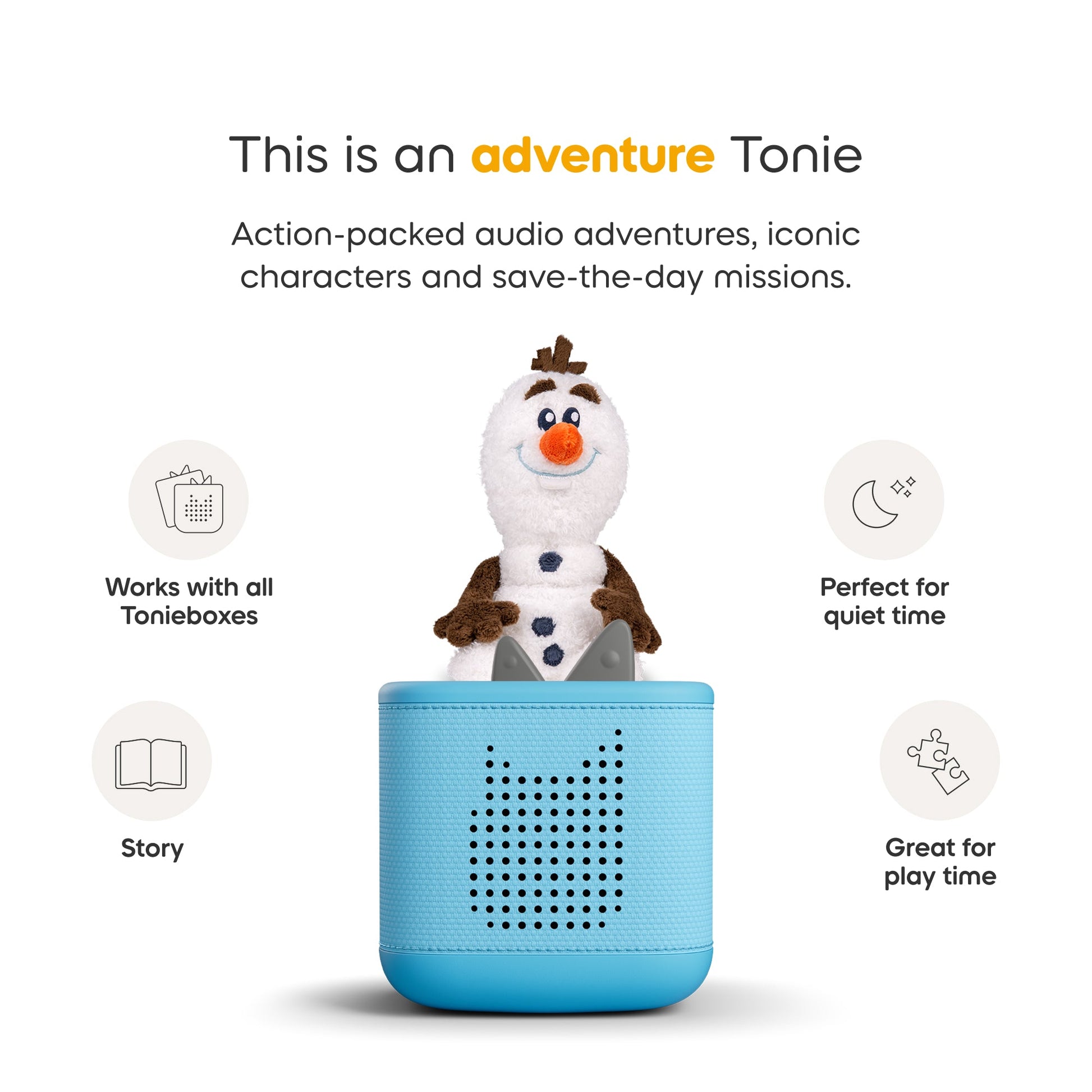 Disney Olaf Cuddle Tonie - Beanie Games