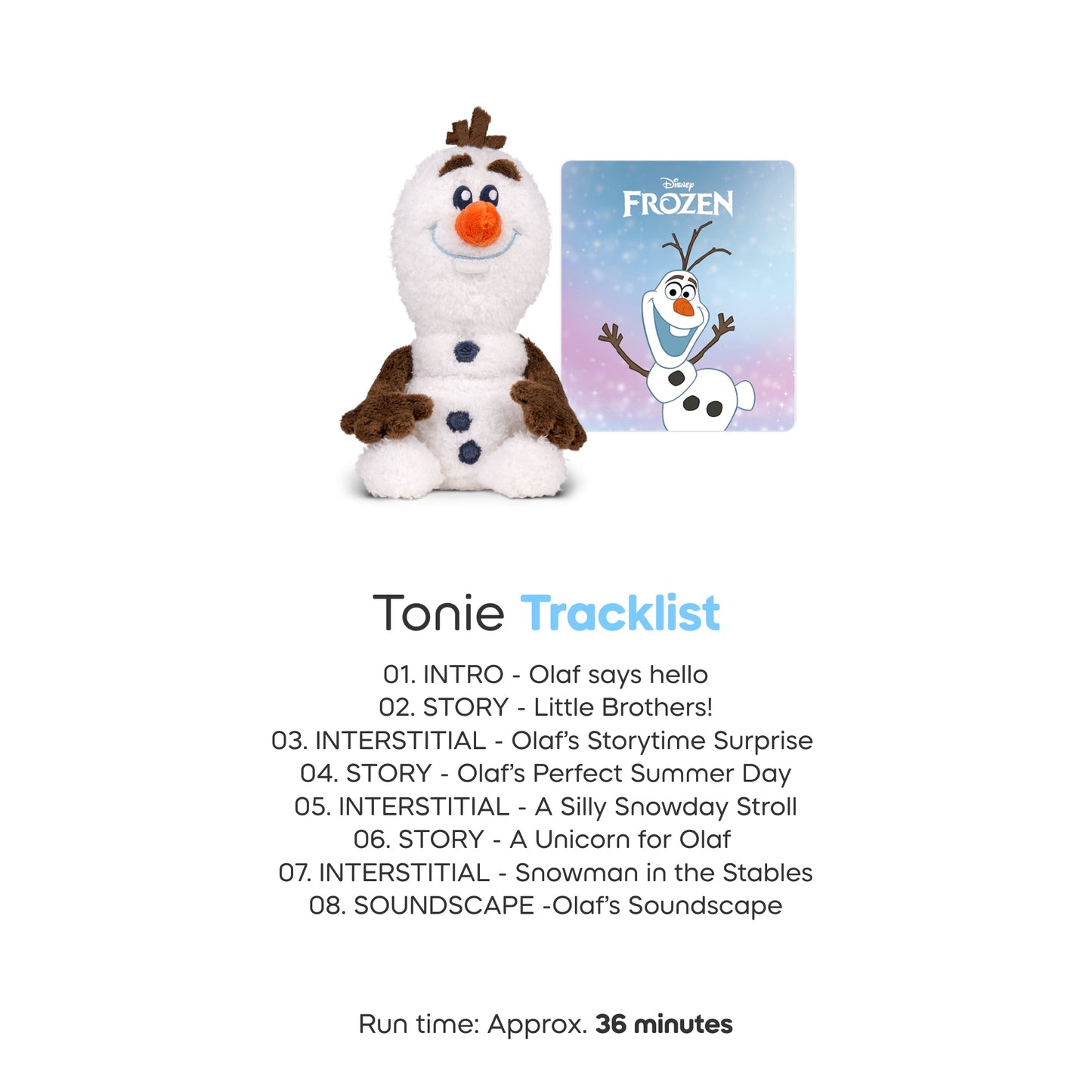 Disney Olaf Cuddle Tonie - Beanie Games