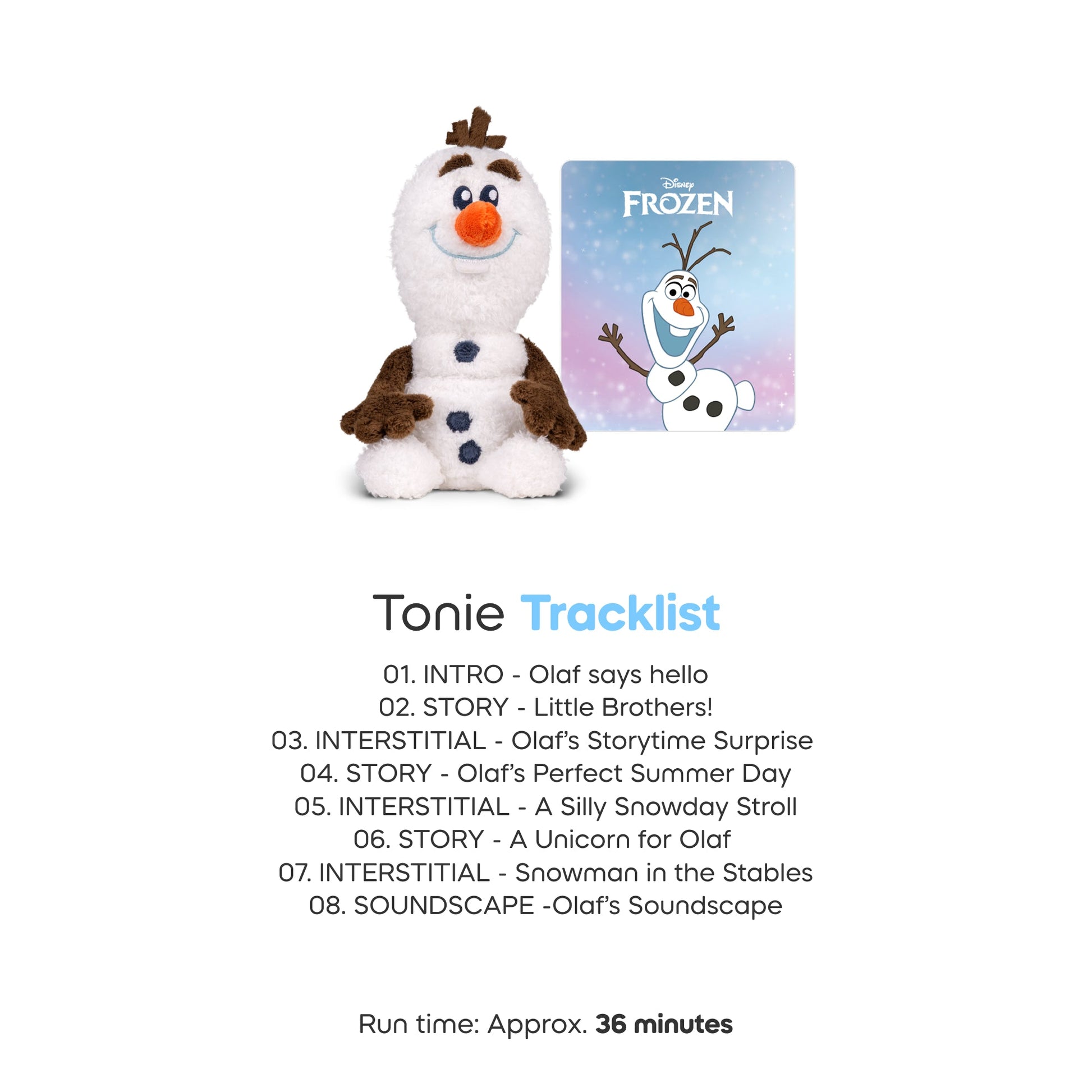 Disney Olaf Cuddle Tonie - Beanie Games