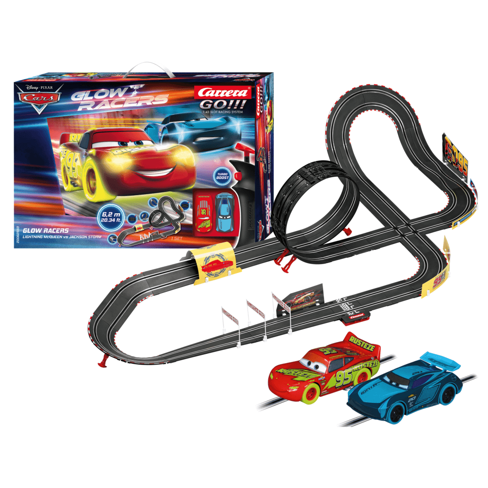 Disney - Pixar Cars - Glow Racers - Beanie Games