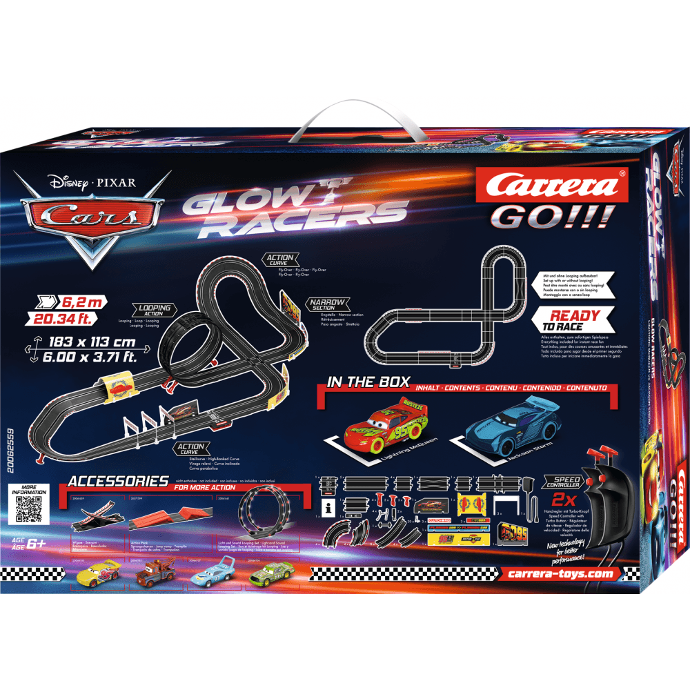Disney - Pixar Cars - Glow Racers - Beanie Games