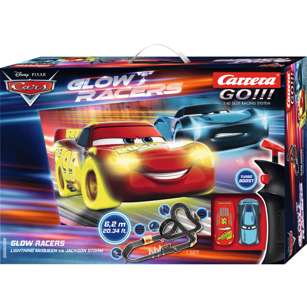 Disney - Pixar Cars - Glow Racers - Beanie Games