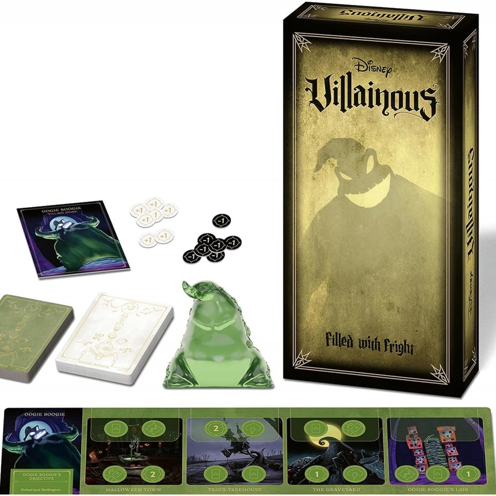 Disney Villainous: Filled With Fright Expansion - Beanie Games