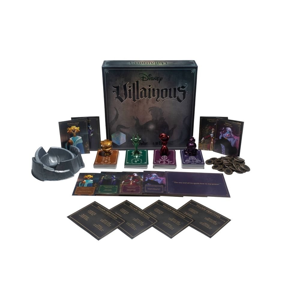 Disney Villainous: Introduction to Evil Board Game Disney 100 Edition - Beanie Games