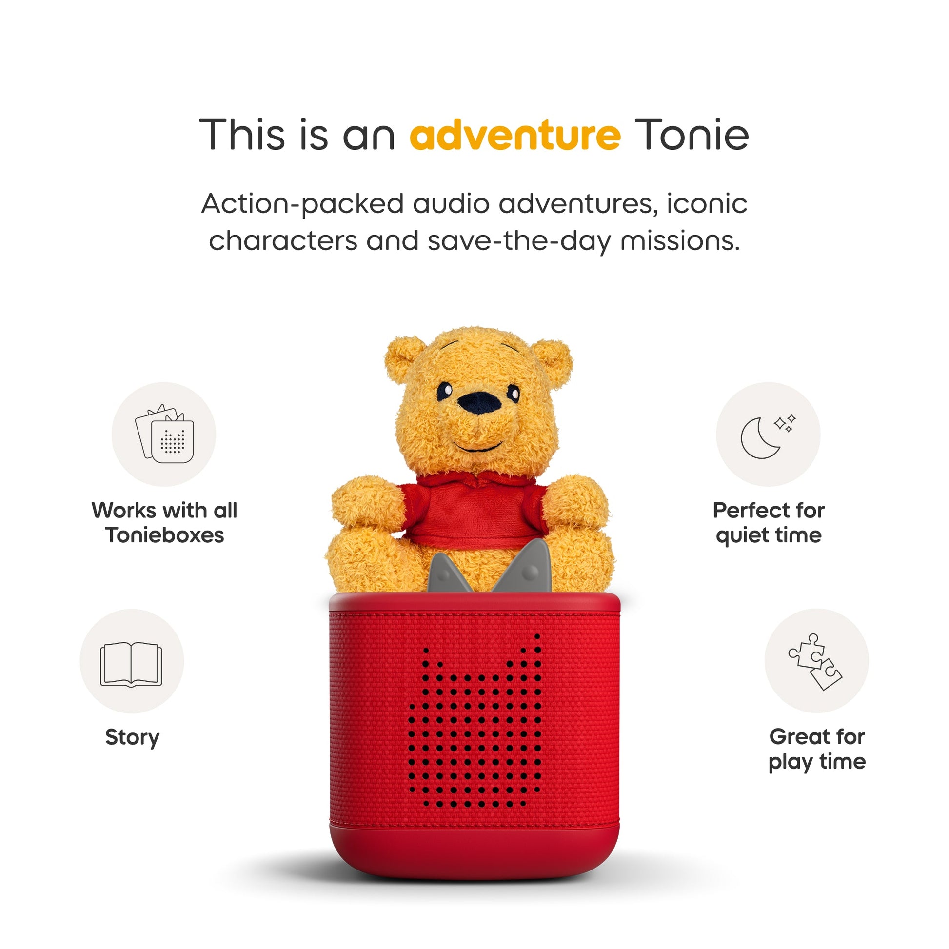 Disney Winnie the Pooh Cuddle Tonie - Beanie Games