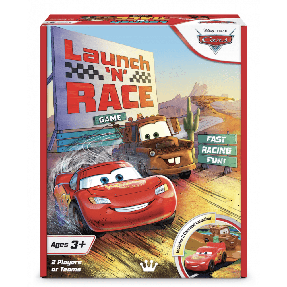 Disney/Pixar Cars Launch N Race Game - Beanie Games
