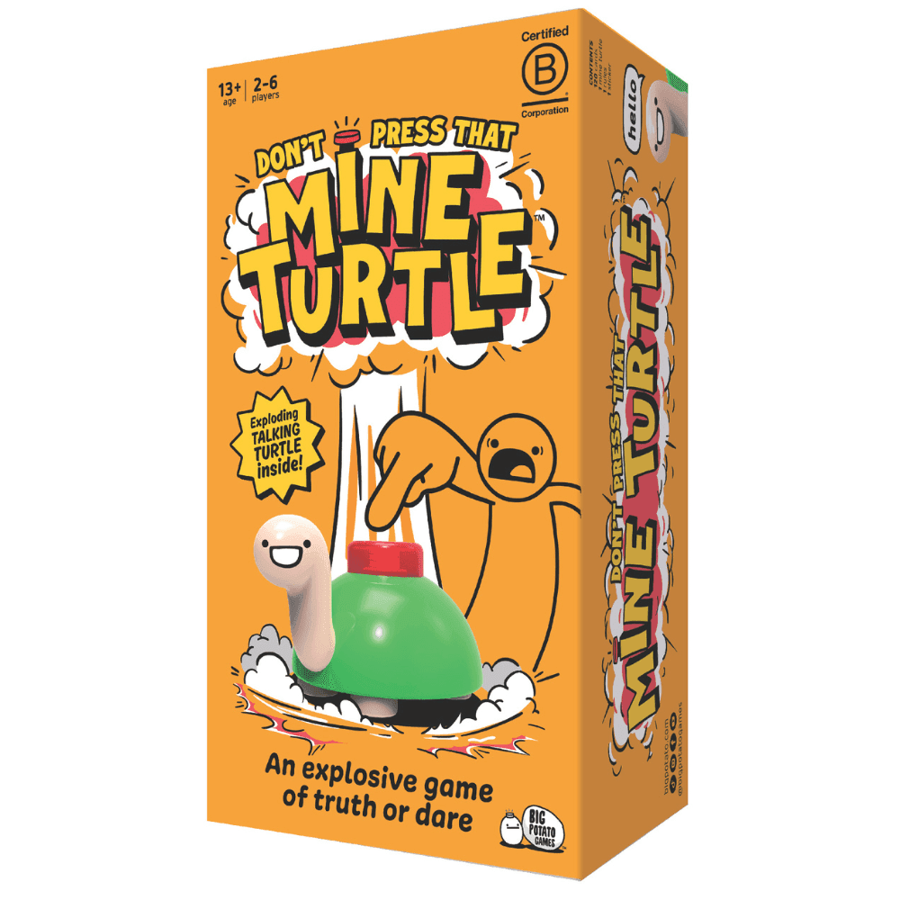 Don't Press That Mine Turtle - Beanie Games