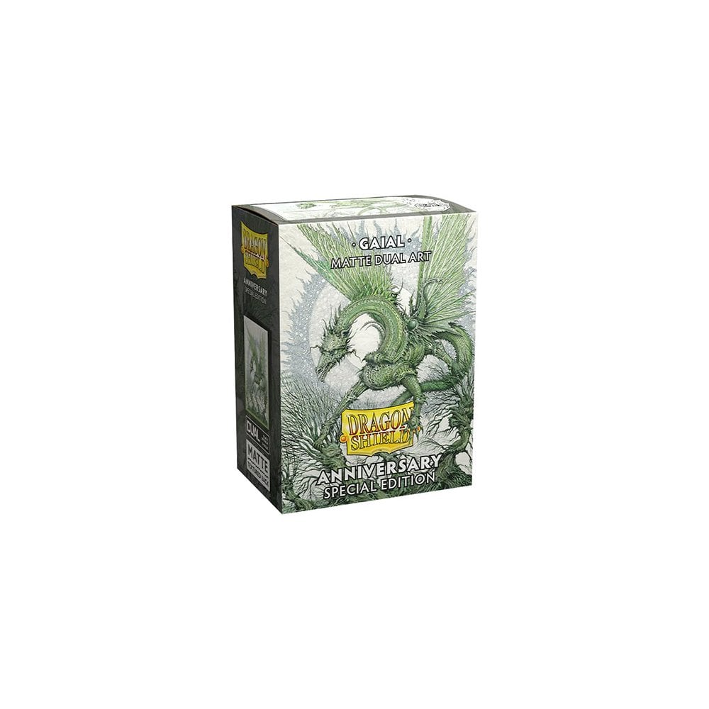 Dragon Shield - Dual Matte Art Standard Size Sleeves 100pk - Limited Edition Ian Millers Gaial - Beanie Games