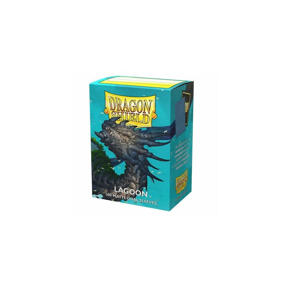 Dragon Shield - Dual Matte Standard Size Sleeves (100) - Lagoon - Beanie Games