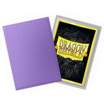 Dragon Shield - Dual Matte Standard Size Sleeves (100) - Nebula & Silver - Beanie Games