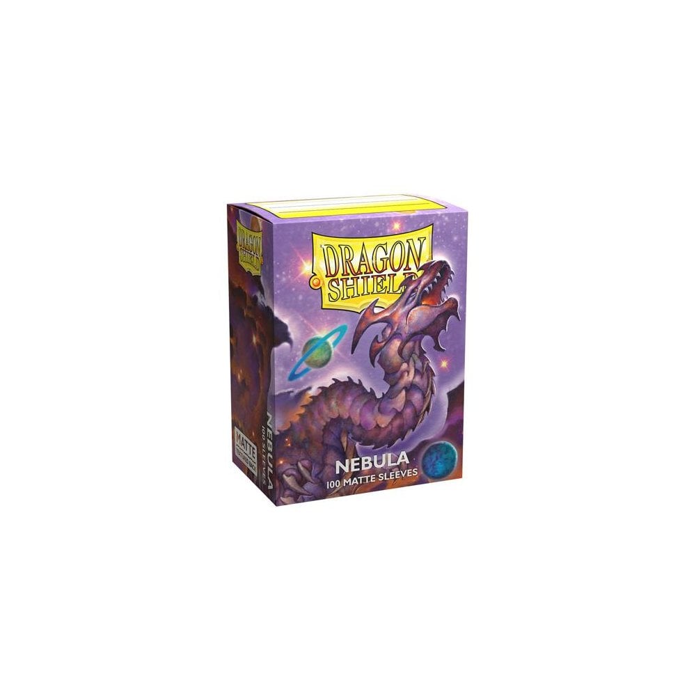 Dragon Shield - Matte Standard Size Sleeves (100) - Players Choice Nebula - Beanie Games