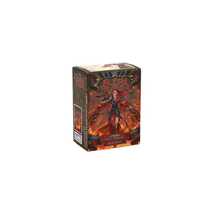 Dragon Shield - Matte Standard Size Sleeves 100pk - Flesh & Blood Cindra - Beanie Games