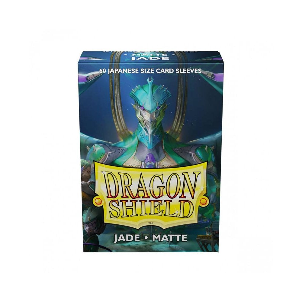 Dragon Shield Small Matte Jade Sleeves (60) - Beanie Games