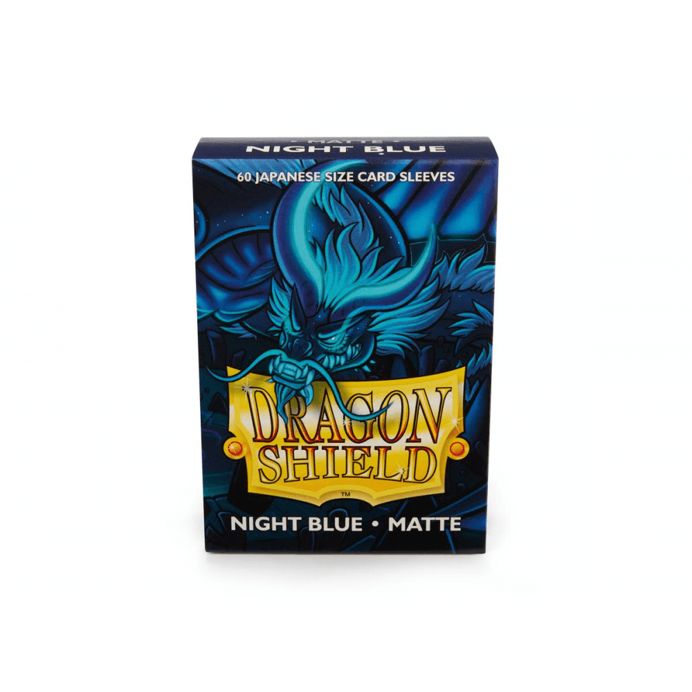 Dragon Shield Small Matte Night Blue Sleeves (60) - Beanie Games