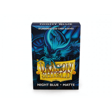 Dragon Shield Small Matte Night Blue Sleeves (60) - Beanie Games