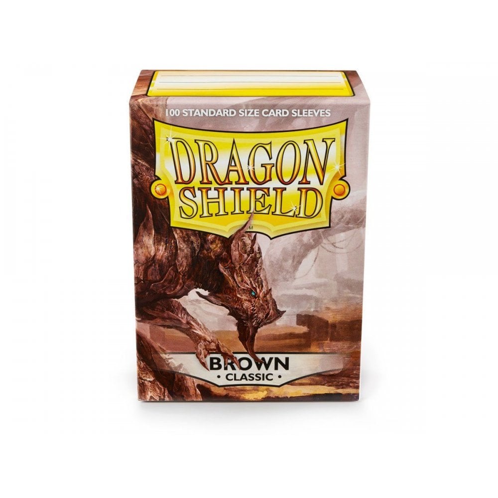 Dragon Shield Standard Classic Brown Sleeves (100) - Beanie Games