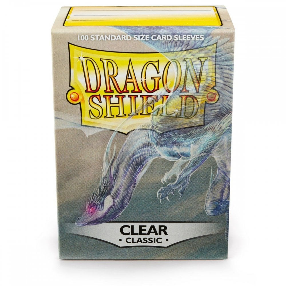 Dragon Shield Standard Classic Clear Sleeves (100) - Beanie Games