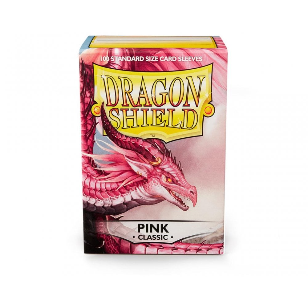 Dragon Shield Standard Classic Pink Sleeves (100) - Beanie Games
