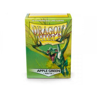 Dragon Shield Standard Matte Apple Green Sleeves (100) - Beanie Games