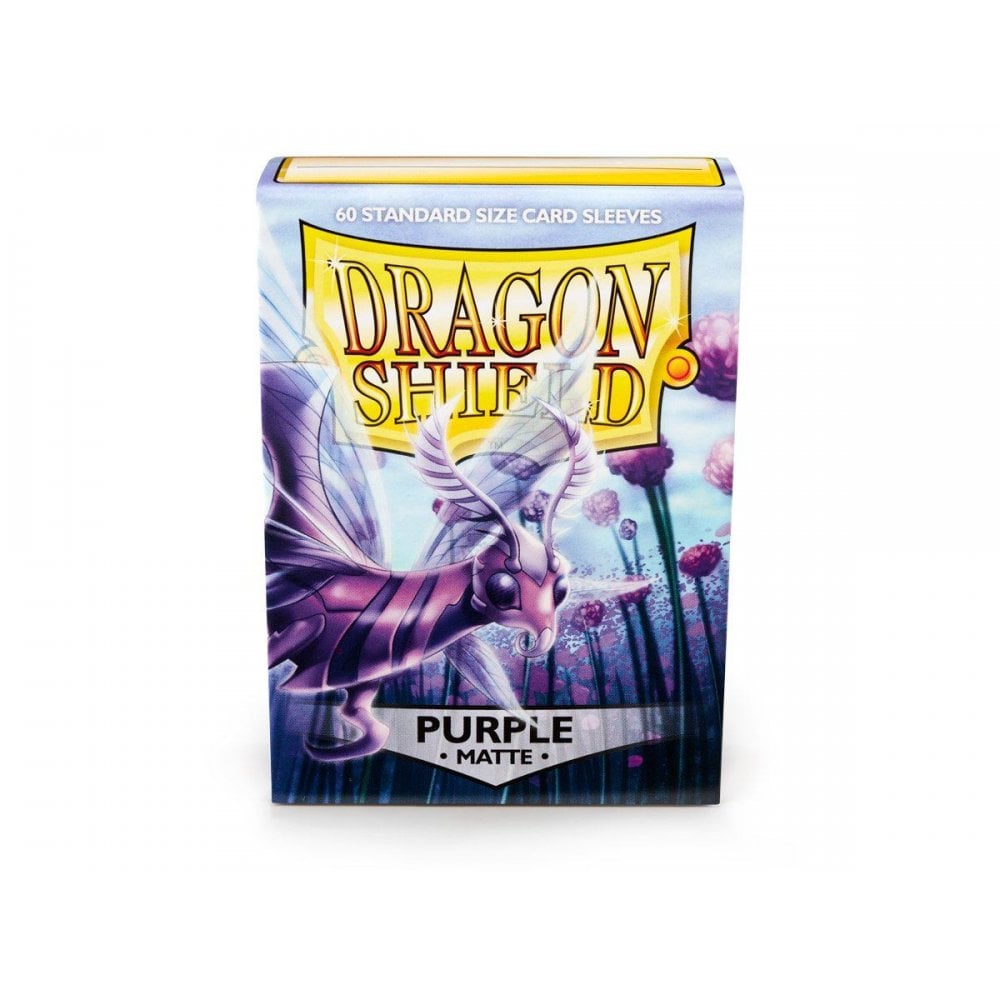 Dragon Shield Standard Matte Purple Sleeves (60) - Beanie Games