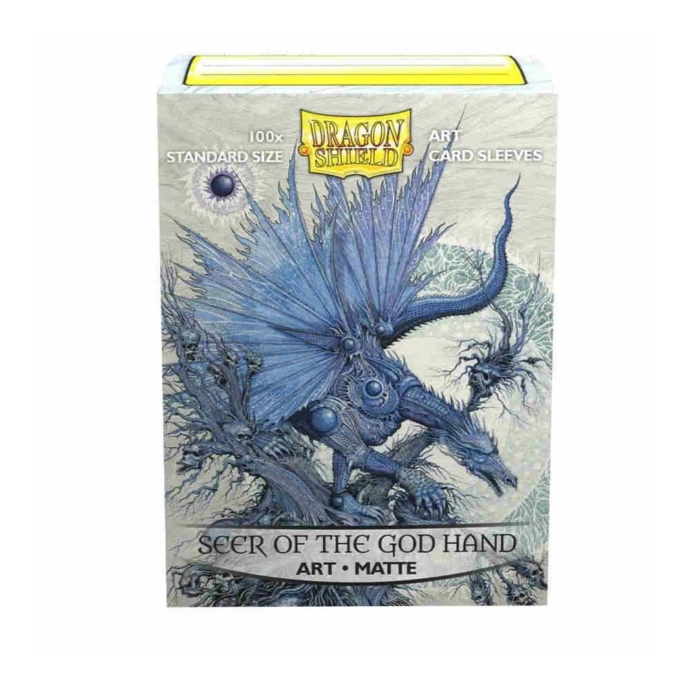 Dragon Shield Standard Matte 'Seer of the God Hand' Art Sleeves (100) - Beanie Games