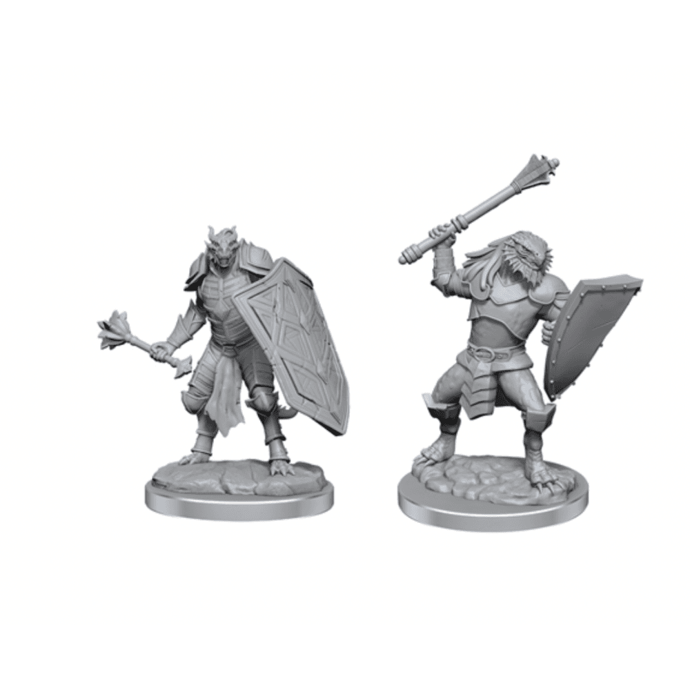 Dragonborn Clerics: D&D Nolzur's Marvellous Miniatures - Beanie Games
