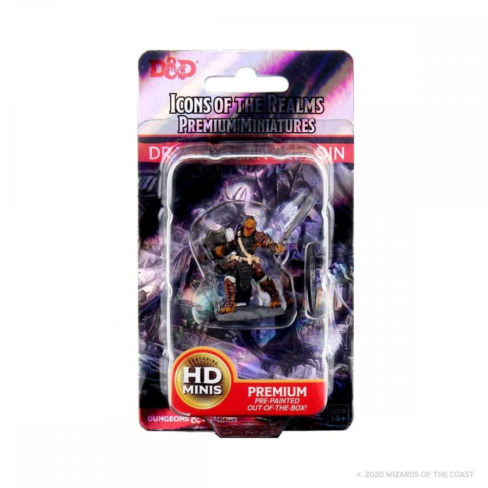 Dragonborn Female Paladin D&D Icons of the Realms Premium Figures - Beanie Games