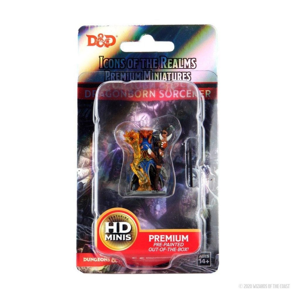 Dragonborn Sorcerer Female: D&D Icons of the Realms Premium Figures (W4) - Beanie Games