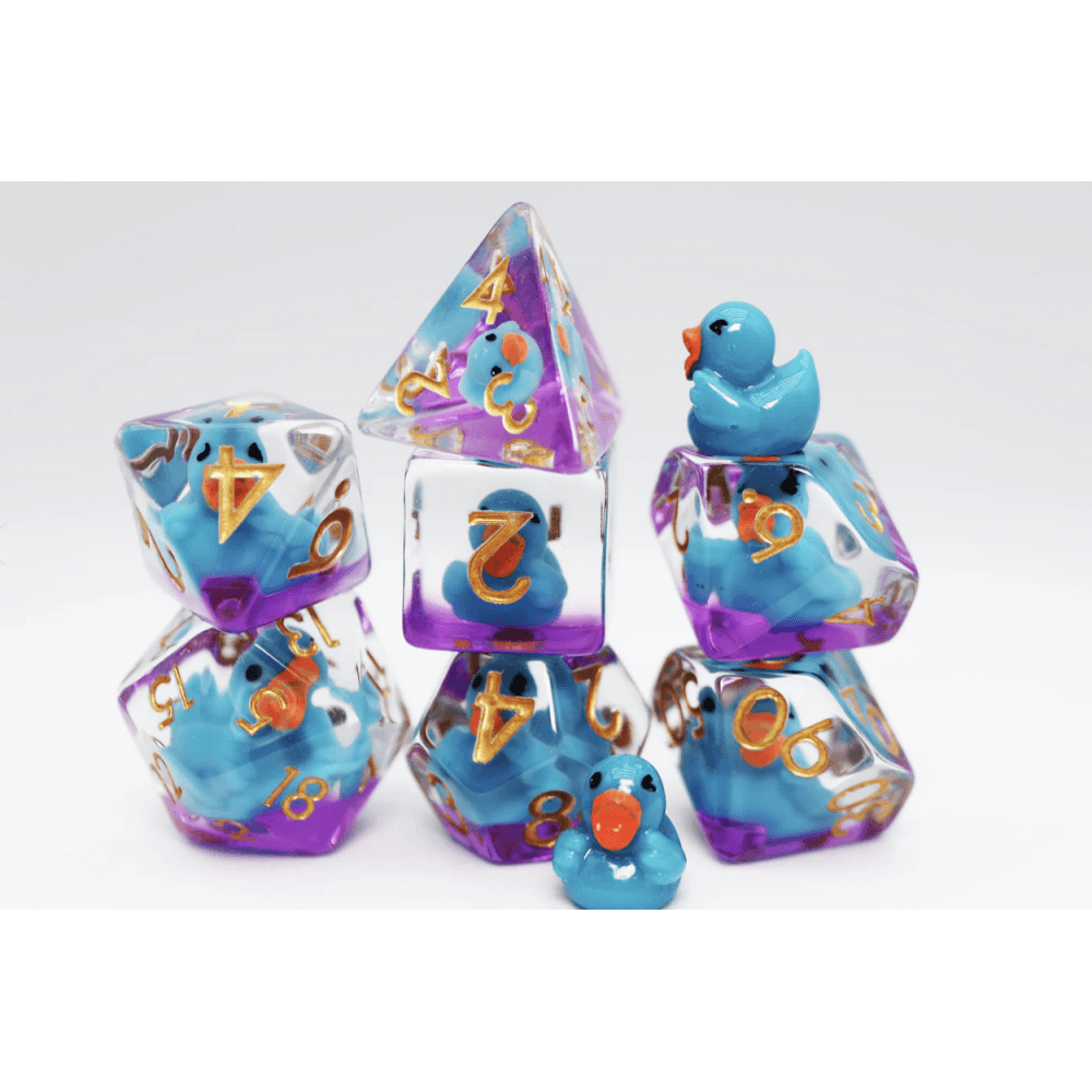 Duck on the Pond RPG Dice Set - Beanie Games