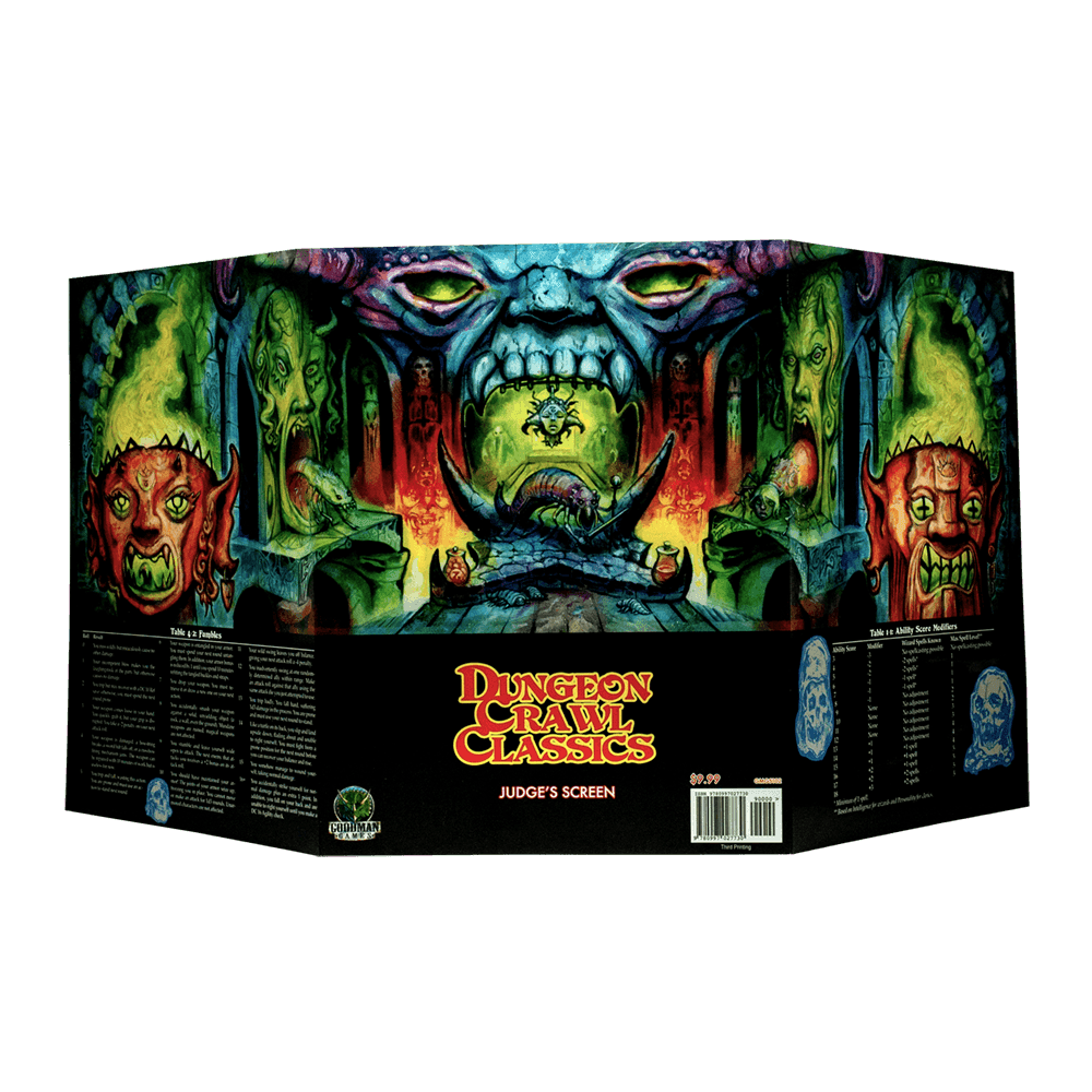 Dungeon Crawl Classics Judge's Screen - Beanie Games