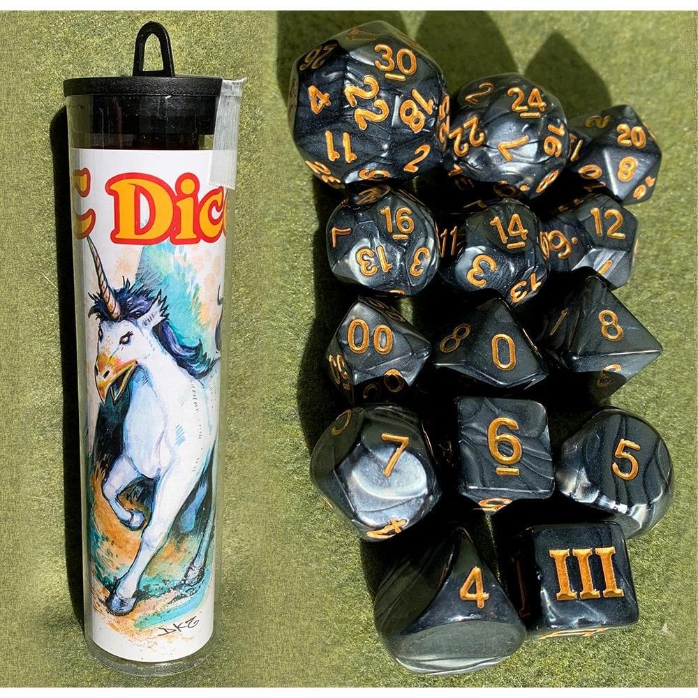 Dungeon Crawl Classics RPG: Beaked Unicorn Dice - Beanie Games