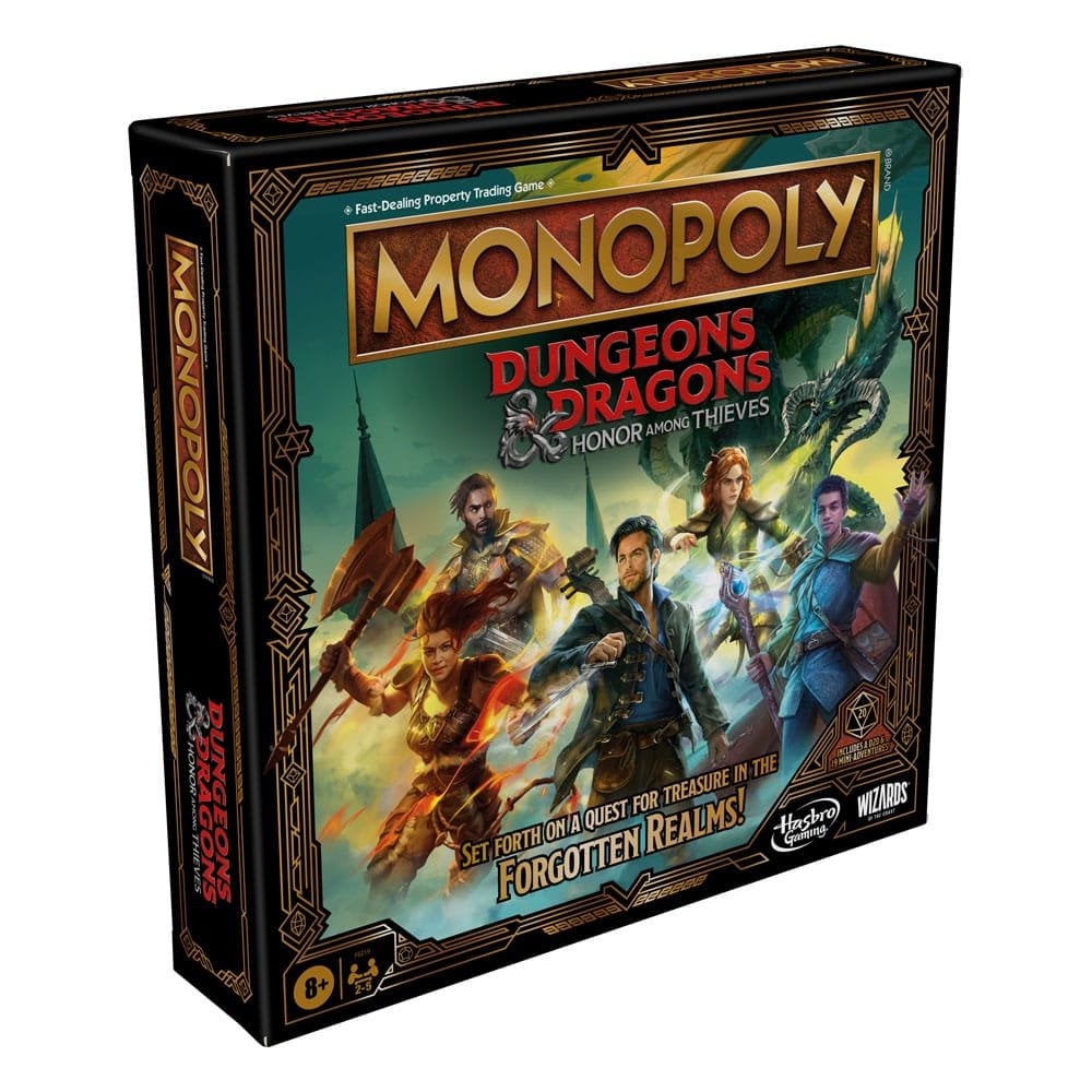 Dungeons and Dragons: Honour Among Thieves Monopoly - Beanie Games