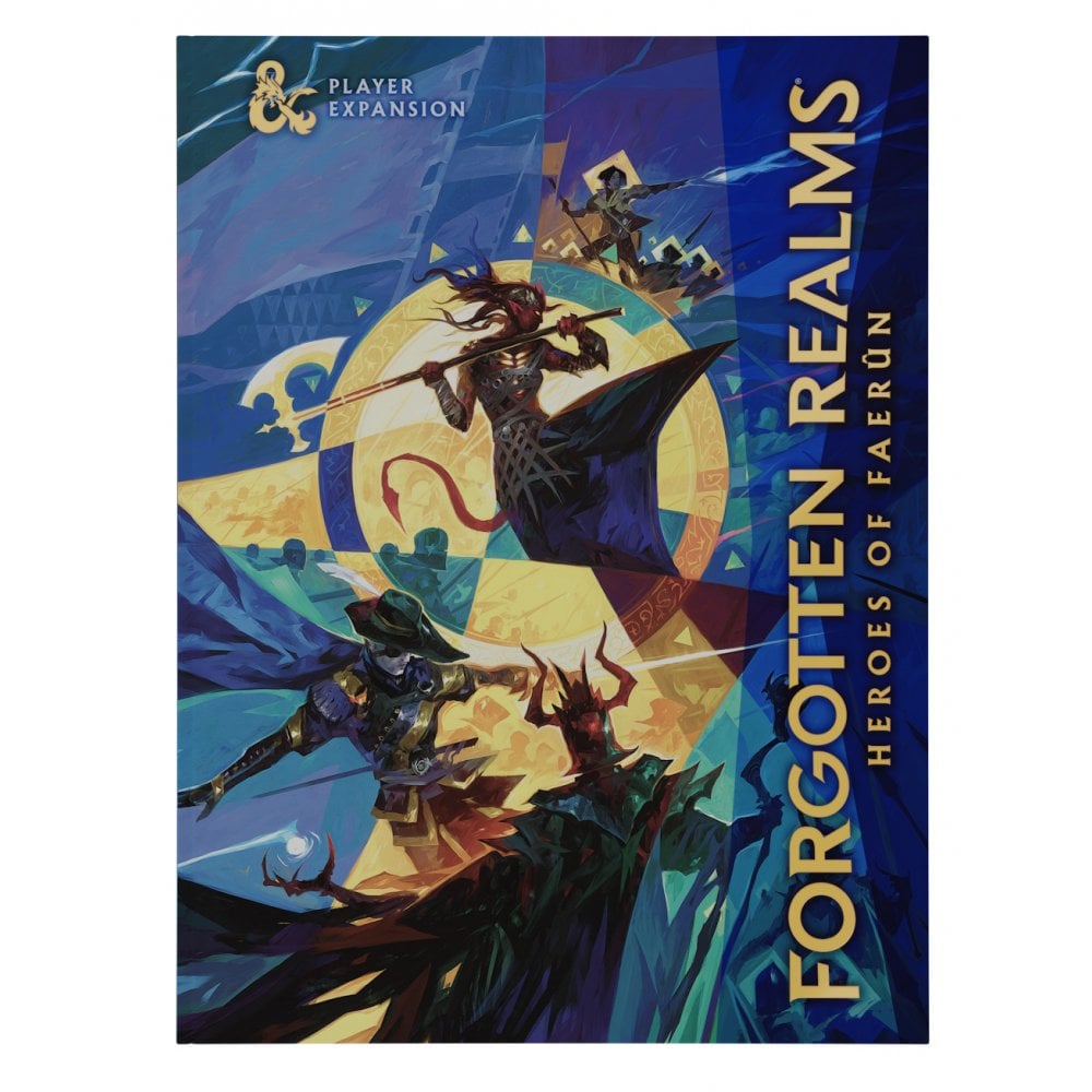 Dungeons & Dragons - Forgotten Realms Heroes of Faerun Players Guide Alternate Cover. - Beanie Games