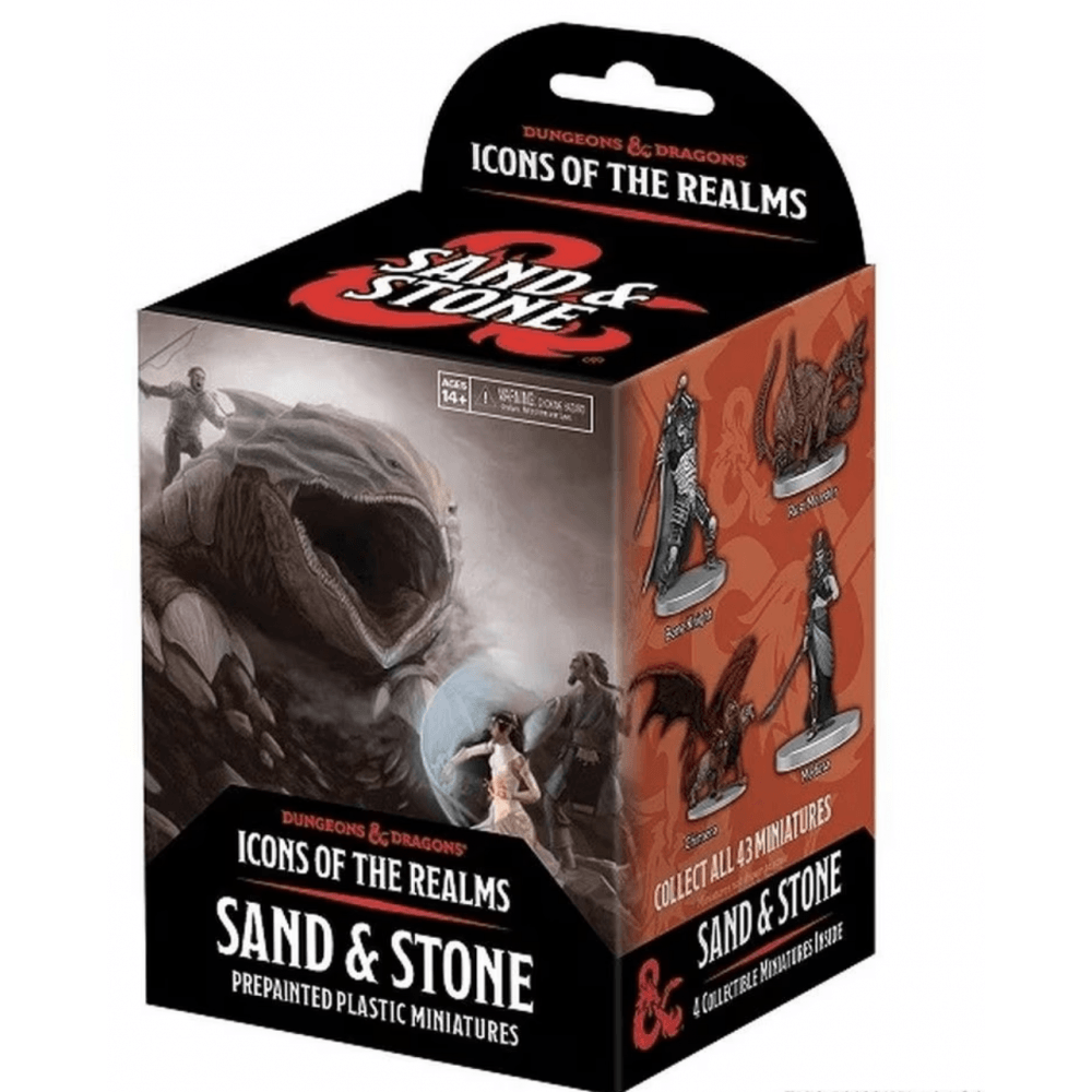Dungeons & Dragons Icons of the Realms: Sand & Stone Booster - Beanie Games