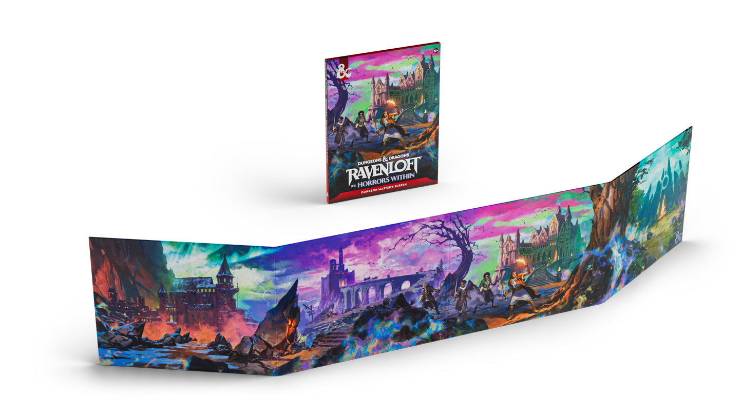 Dungeons & Dragons - Ravenloft: The Horrors Within Dungeon Masters Screen - Beanie Games