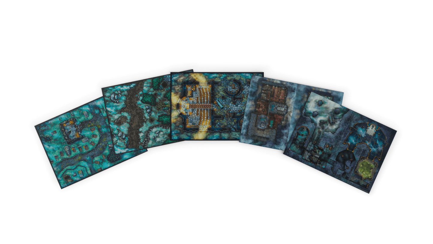 Dungeons & Dragons - Ravenloft: The Horrors Within Map Pack - Beanie Games