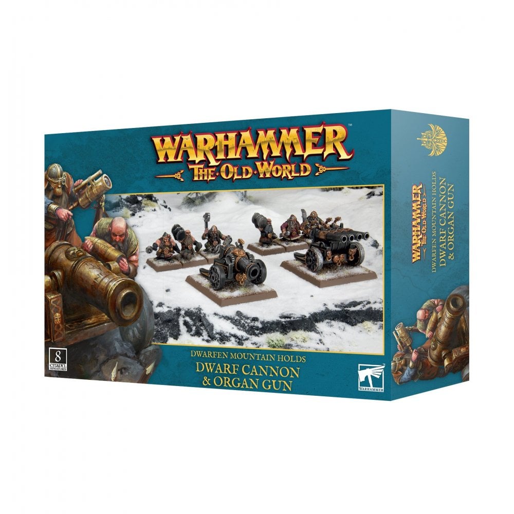 Dwarfen Mountain Holds: Dwarf Cannon & Organ Gun - Beanie Games