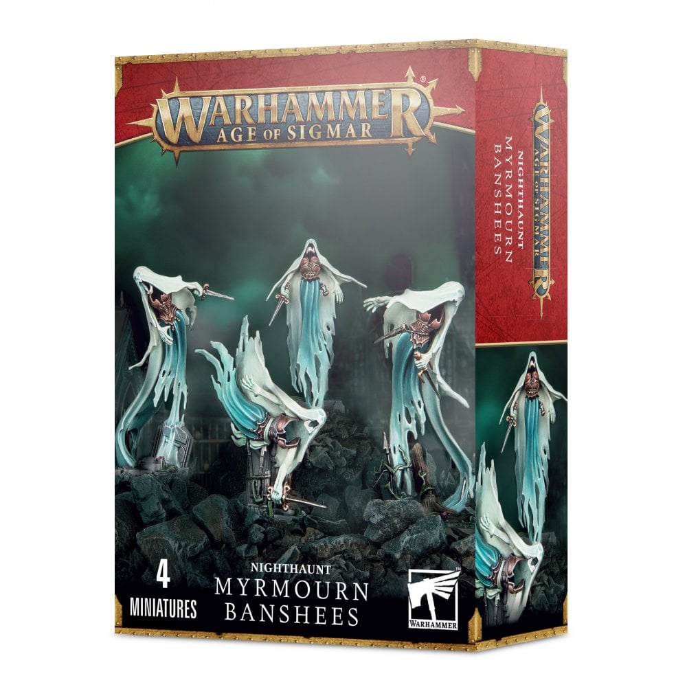Easy To Build: Nighthaunt Myrmourn Banshees - Beanie Games