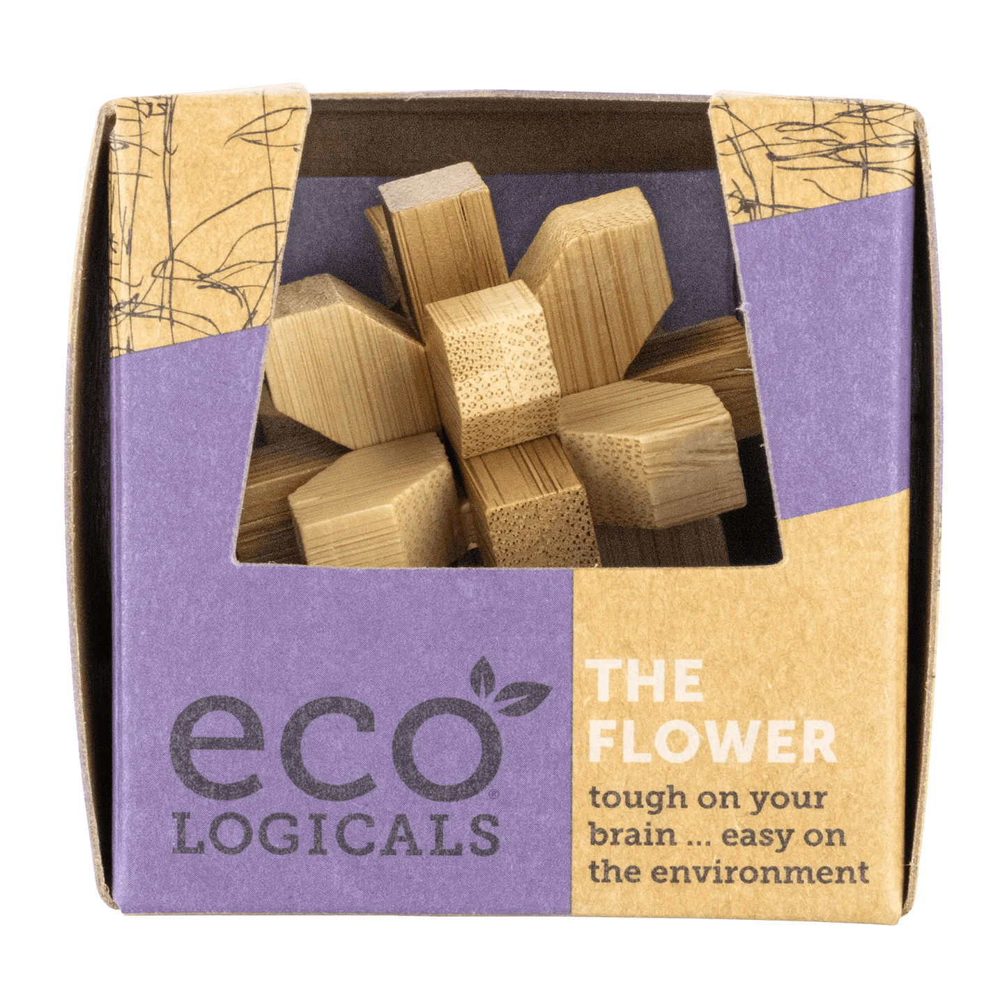 Eco Logicals Bamboo Puzzle - Beanie Games