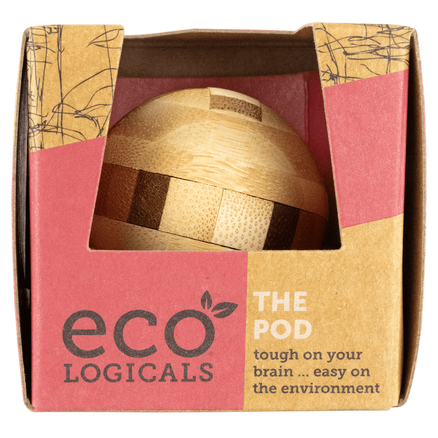 Eco Logicals Bamboo Puzzle - Beanie Games