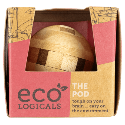 Eco Logicals Bamboo Puzzle - Beanie Games