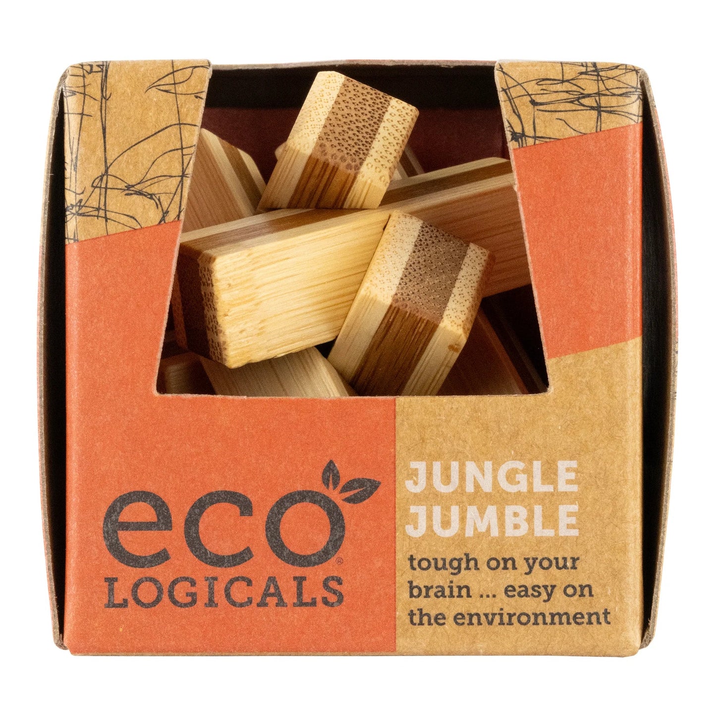 Eco Logicals Bamboo Puzzle - Beanie Games