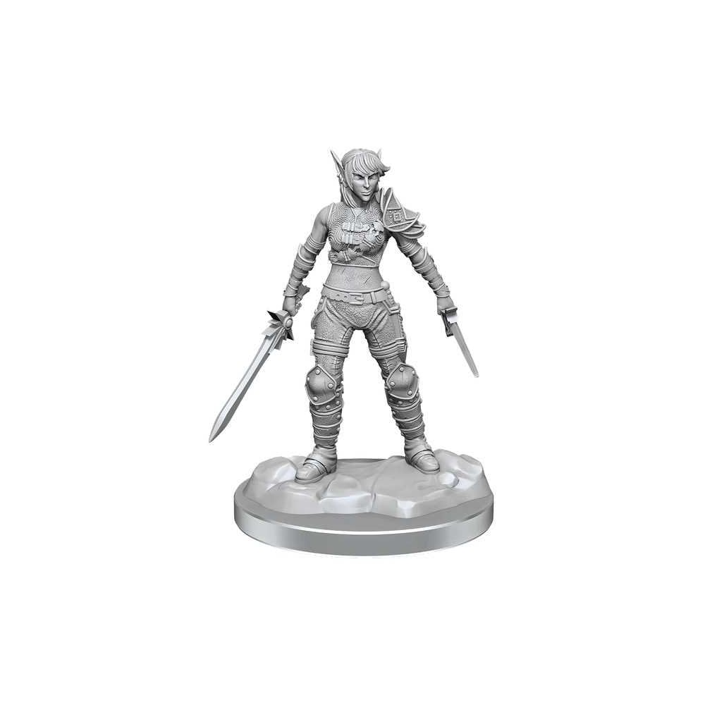 Elf Rogue & Half - Elf Rogue Protege: D&D Nolzur's Marvelous Unpainted Miniatures - Beanie Games