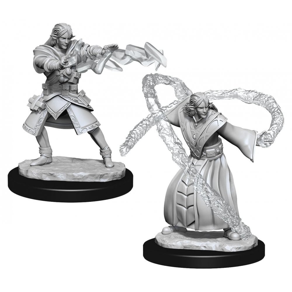 Elf Wizard Male: D&D Nolzur's Marvelous Unpainted Miniatures (W13) - Beanie Games