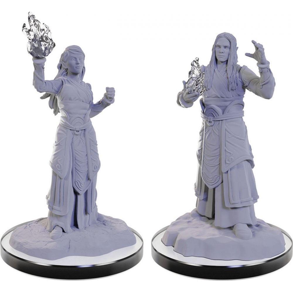 Elf Wizards: D&D Nolzur's Marvelous Unpainted Miniatures (W22) - Beanie Games